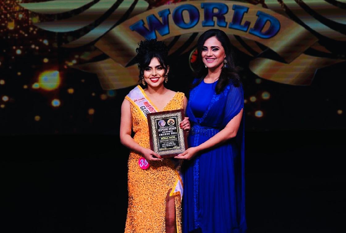 Roma Receiving Awards